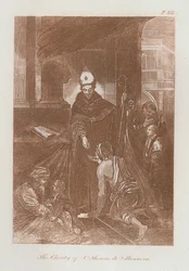 Saint Thomas de Villanova (lithographie)
