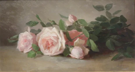 Nature morte de roses