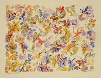 3 Chant du cygne, 2023 (aquarelle)