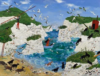 La journée de David, 2013 (acrylique)