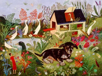 Les canards de Diana, 2010 (acrylique)