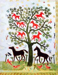 Arbre de Gambie, 2005 (acrylique)