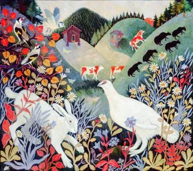 Piscine de montagne
