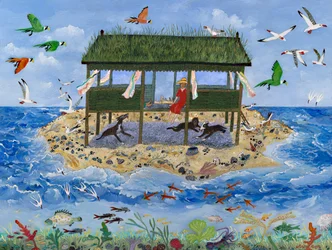 Septième ciel, 2013 (acrylique)