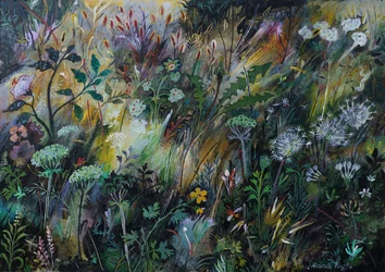 Prairie sauvage, 2022 (acrylique sur panneau)