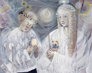 Gemini, 2006 (huile sur toile de lin)