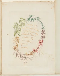 Page de titre, de la nouvelle série de carnets de fleurs idéales à l
