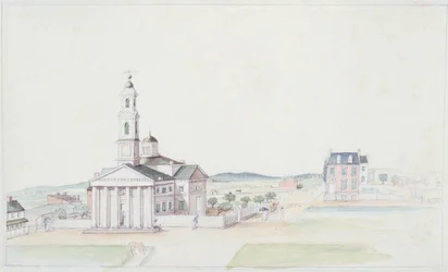 Église Saint-Jean, Place du Président, Washington D.C., juillet 1822