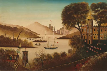 Montage de la garde, milieu du XIXe siècle (huile sur toile)