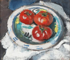 Nature morte - Trois tomates