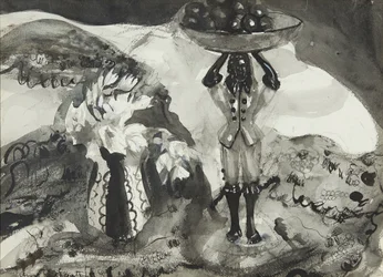 Nature morte avec figurine