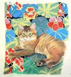 Sootsy et tissu Dufy