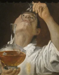 Garçon qui boit