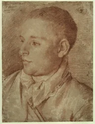 Carracci - Portrait de Baldassare Aloisi, dit Galanino, 1589-1590
