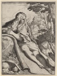 Marie Madeleine dans le désert