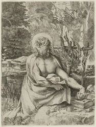 Saint Jérôme dans le Désert, c.1591