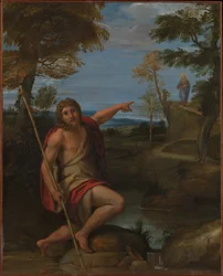 Saint Jean-Baptiste rendant témoignage