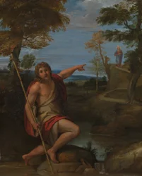 Saint Jean-Baptiste rendant témoignage