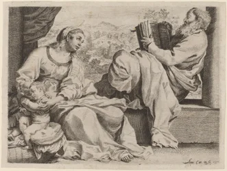 La Sainte Famille avec Saint Jean-Baptiste