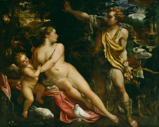 Vénus, Adonis et Cupidon