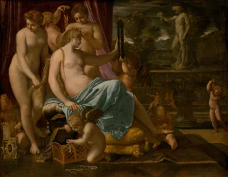 Vénus parée par les Grâces