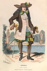 Un seigneur au XVIIe siècle - Un noble XVIIe siècle