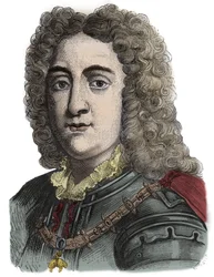 Charles VI, Empereur romain germanique (1685-1740) - Charles de Habsbourg (Karl von Habsburg) (Charles VI du Saint-Empire) 1685-1740 - Gravure