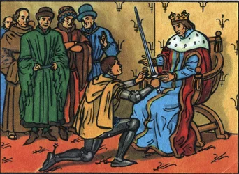 Charles V Le Sage (1338-1380) remettant solennellement l