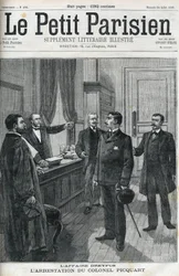 Affaire Dreyfus, en 1898, l