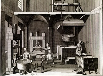 Gravure du 18ème siècle Collection privée