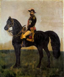 Portrait équestre du général Georges Boulanger