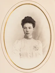 Grande duchesse Olga Alexandrovna de Russie (1882-1960), Anonyme. Photo albumine. Collection privée