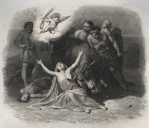 Martyre de Sainte Blandine de Lyon et Ponticus dans l
