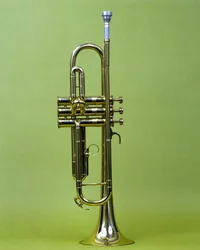Instrument de musique : trompette. 1990.