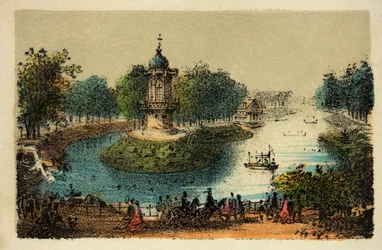 Paris 1874 : Le Bois de Boulogne