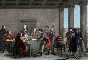 Paix de Tolentino entre Napoléon Ier et le pape Pie VI, 18 février