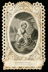 Image pieuse : Jésus, zélé pour le salut des âmes