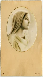 Image pieuse : La Vierge Marie