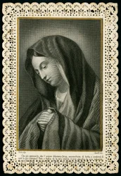 Image pieuse : La Vierge Marie