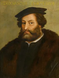 Portrait de Fernand Cortes