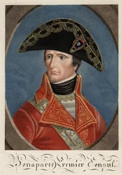 Portrait du Premier consul Napoléon Bonaparte (1769-1821)