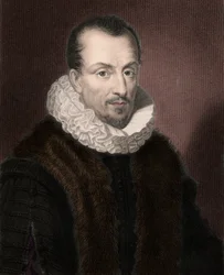 Portrait de Jacques Auguste de Thou (1553-1617), historien français, collectionneur de livres et président du Parlement de Paris