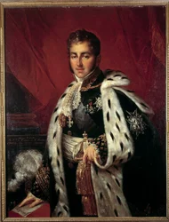 Portrait de Jules Auguste Armand Marie, Prince de Polignac (1780-1847) Président du Conseil