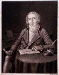 Portrait de Nicolas Marie Dalayrac (1753-1809) compositeur anglais