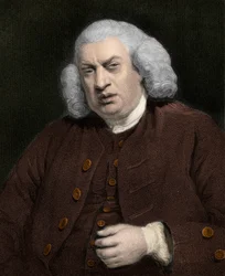 Portrait de Samuel Johnson (1709-1784), écrivain anglais