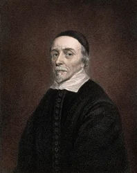Portrait du médecin anglais Sir William Harvey 1578-1657