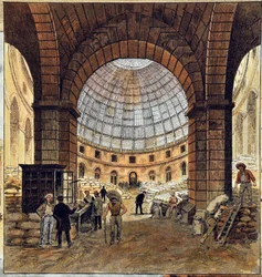La Bourse de Paris par Deroy, gravure de 1887 dans « Paris-Illustrous Newspaper Weekly »