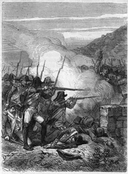 Guerres de Vendée (1793-1796) : Bataille de Torfou (Bataille de Tiffauges), victoire des troupes vendéennes contre celles de Kléber le 19 septembre