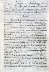 Écrit politique par Antonio Perez (1540-1611). Secrétaire politique espagnol du roi Philippe II d