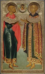 Saint Jean Sochavsky et Tsarévitch Ivan Mikhaïlovitch, 1639-1640